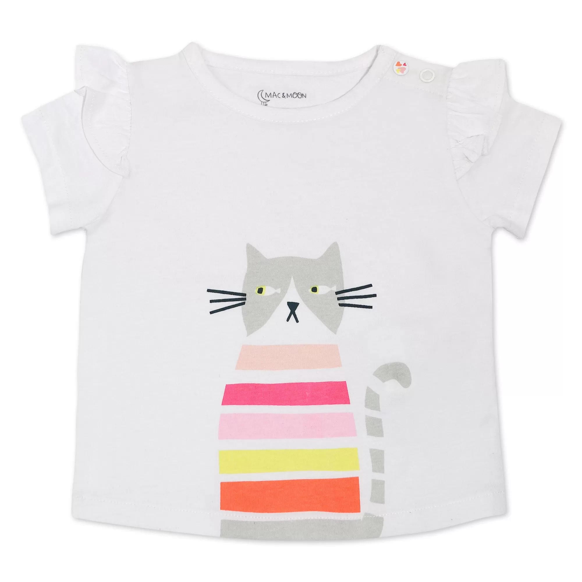 2-Pack Organic Cotton Tops in Caturday Print