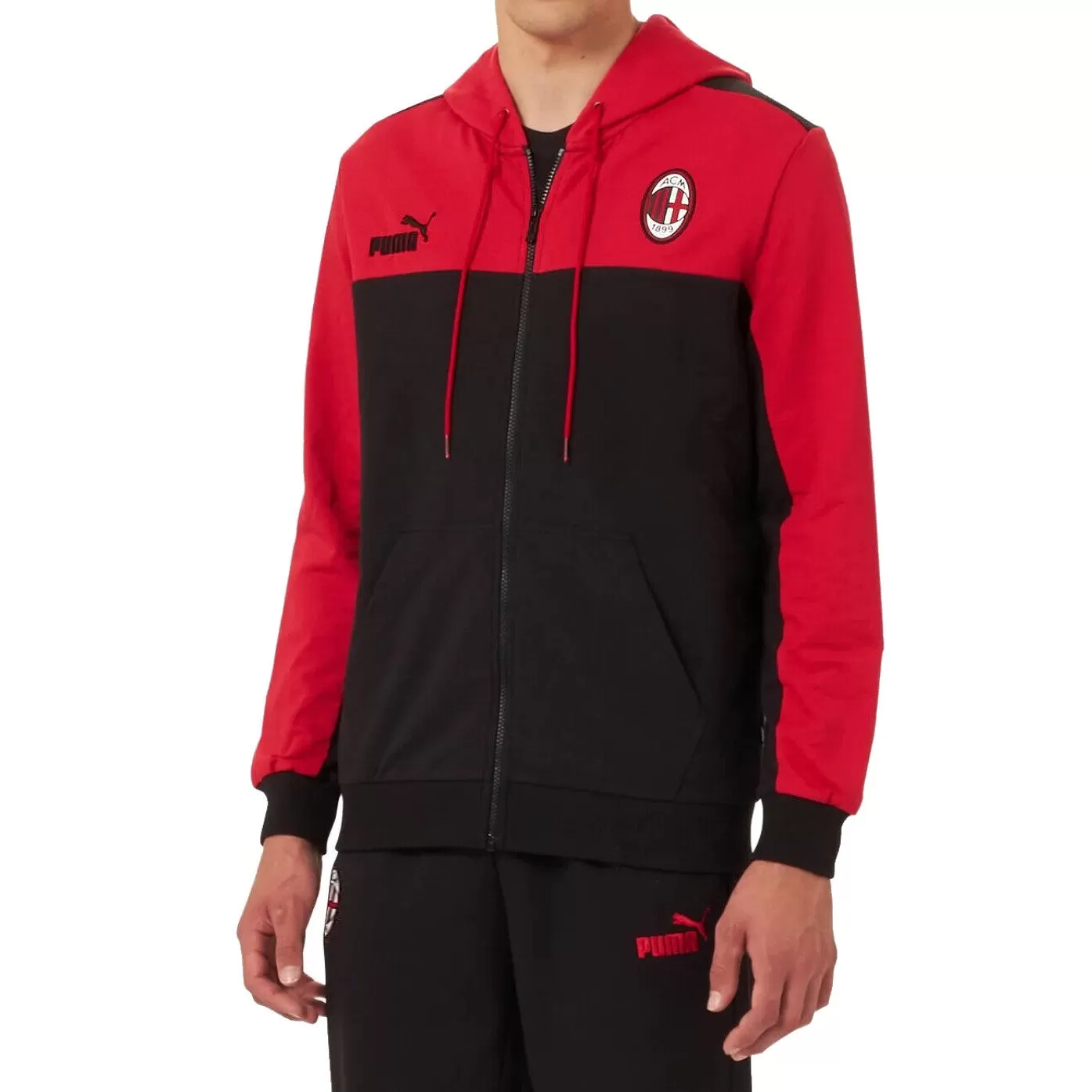 AC Milan Casual Fans cotton presentation tracksuit 2022/23 - Puma