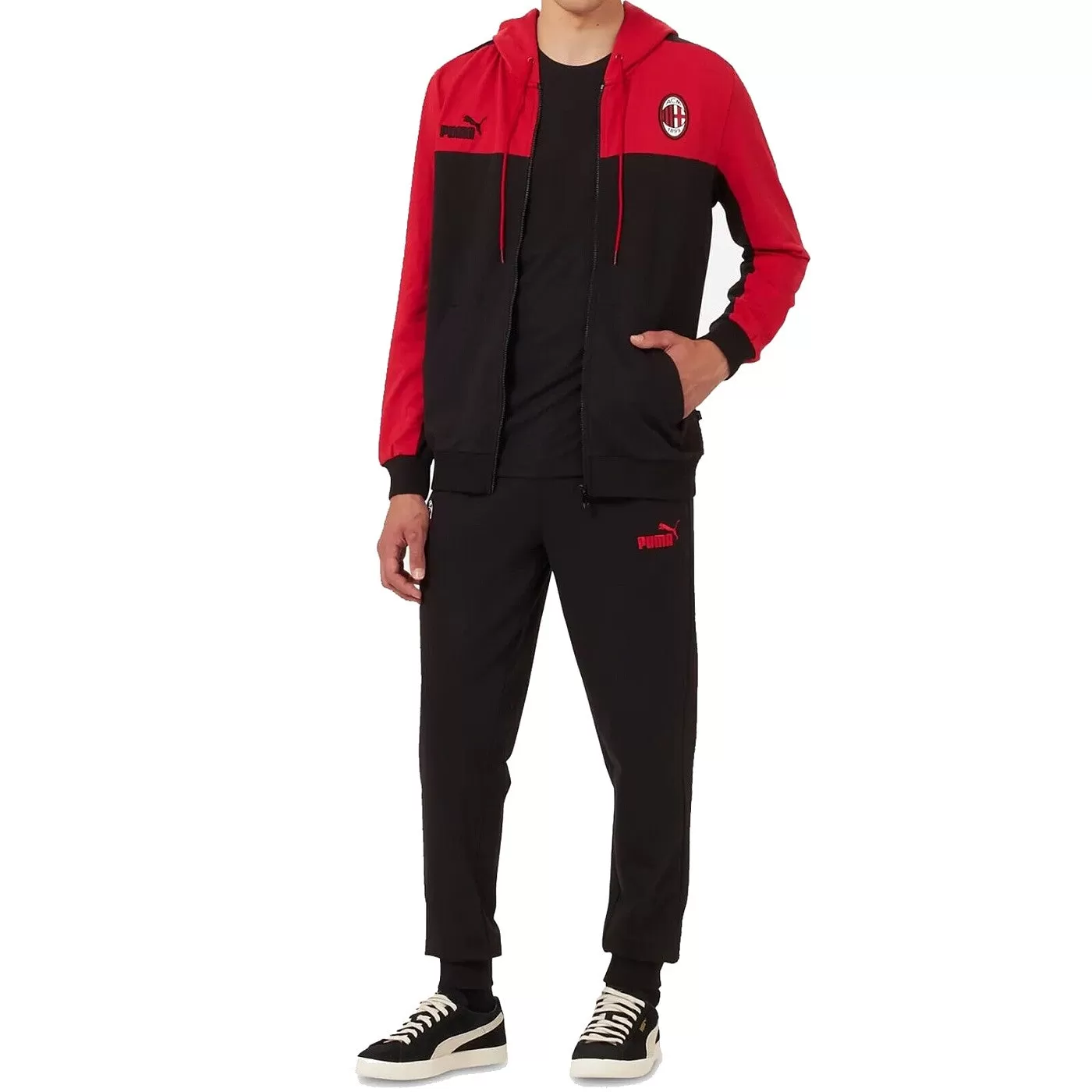 AC Milan Casual Fans cotton presentation tracksuit 2022/23 - Puma