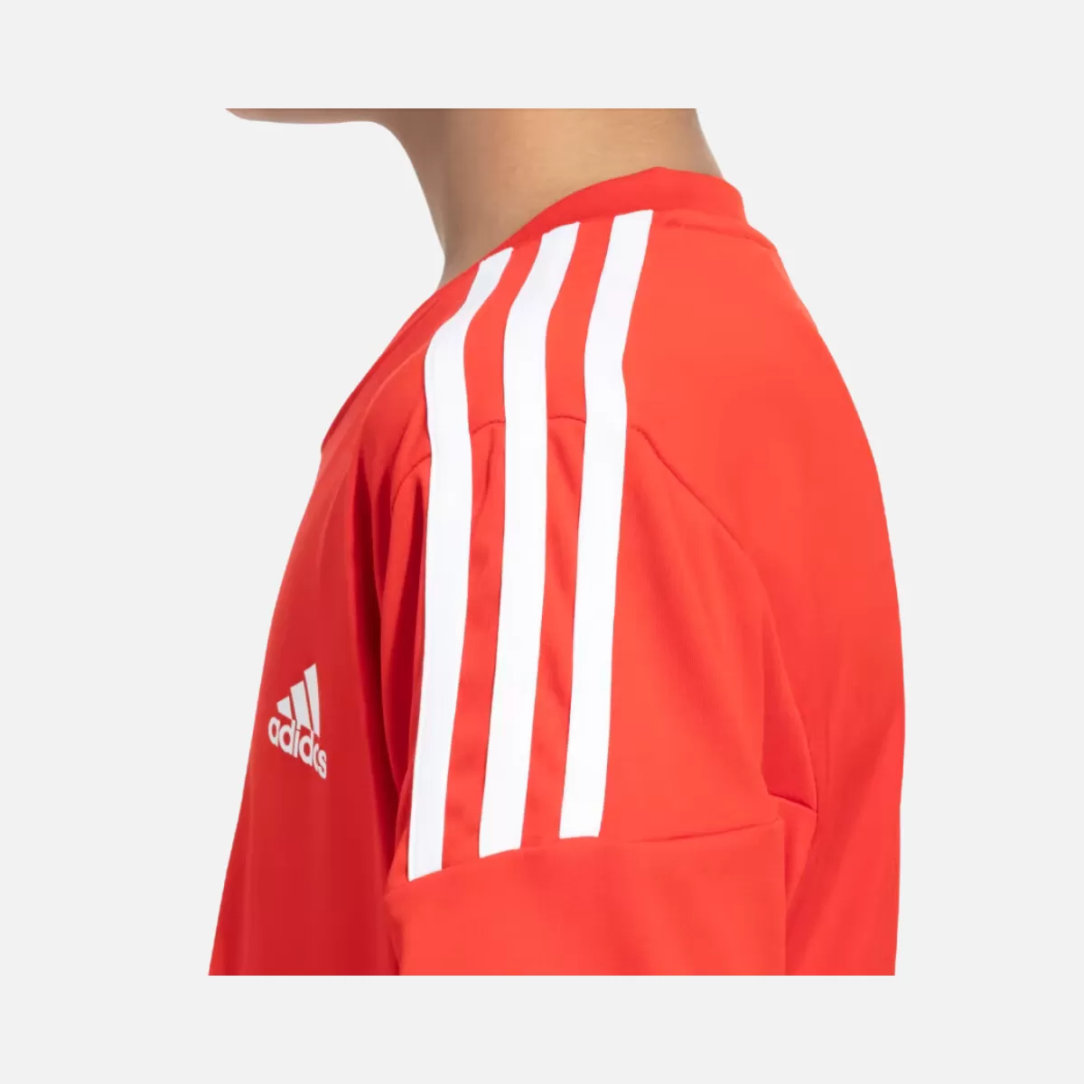 Adidas Boy Reg CB 3S Kids T-shirt (8-16 Year) -Better Scarlet