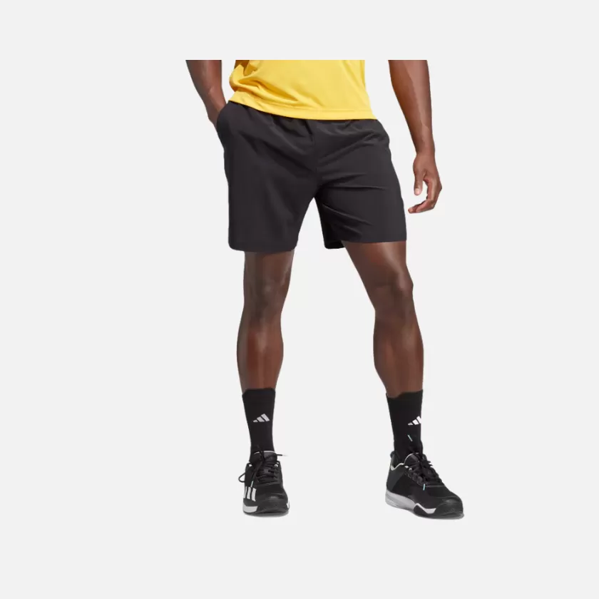 Adidas Club Tennis Stretch Woven Men's Tennis Shorts -Black