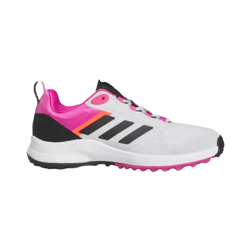 Adidas Ladies Zoysia Golf Shoes - Grey/Pink