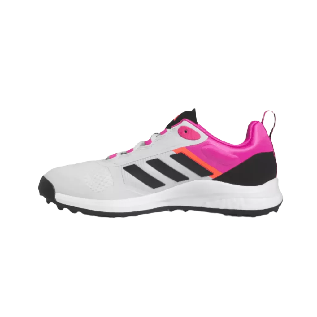 Adidas Ladies Zoysia Golf Shoes - Grey/Pink