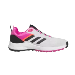 Adidas Ladies Zoysia Golf Shoes - Grey/Pink