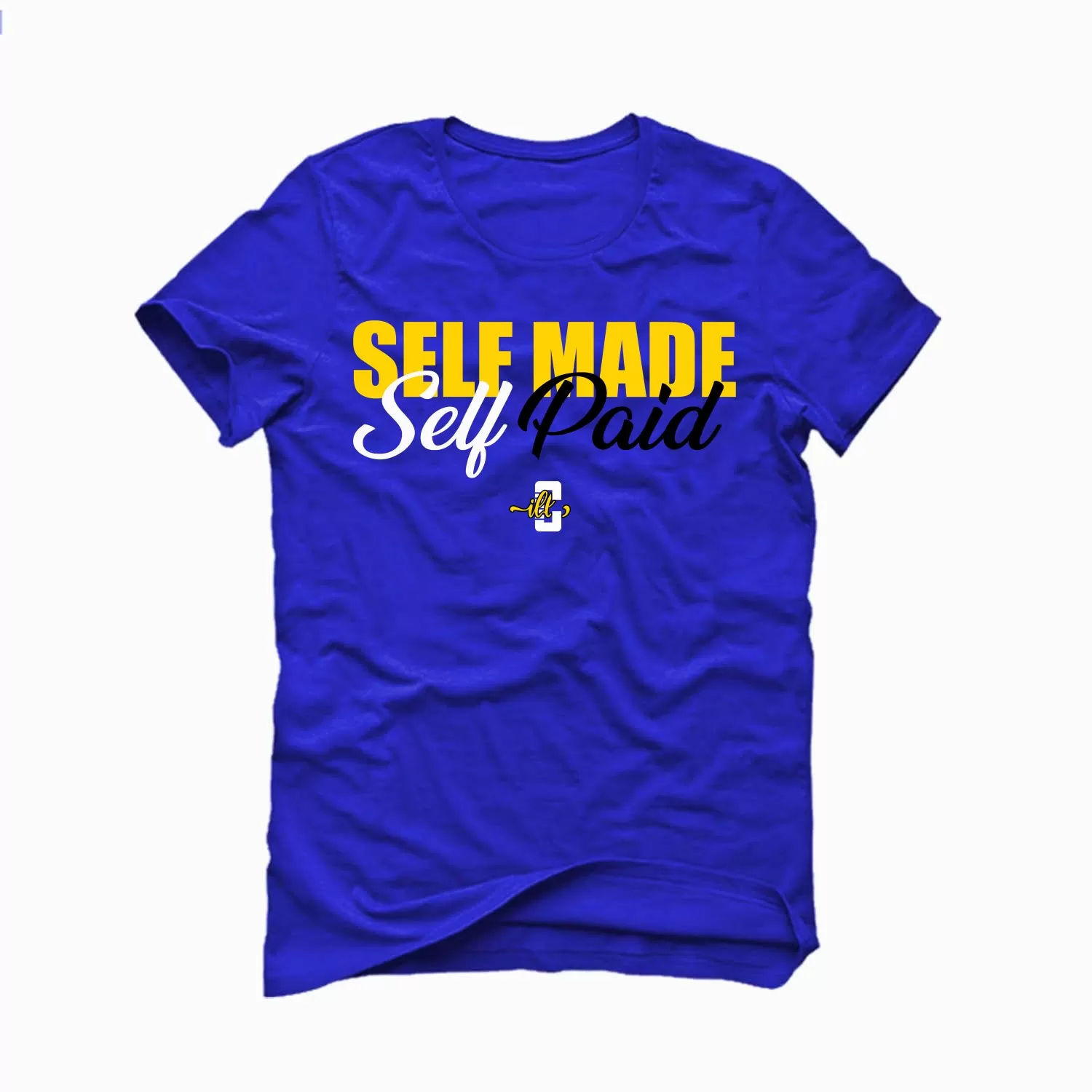 AIR JORDAN 14 LANEY |ILLCURRENCY Royal Blue T-Shirt (Self Made Self Paid)