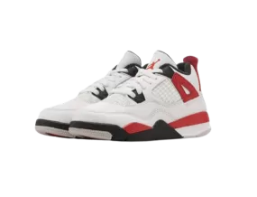 Air Jordan 4 Retro Red Cement (PS) KIDS