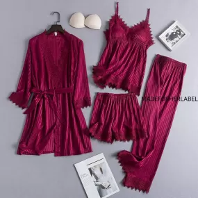 Amira Four piece Nightwear Set