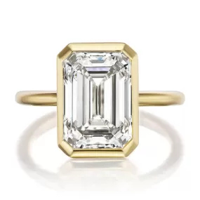 Ariana No. 1 Emerald Cut Lab Grown Diamond Engagement Ring