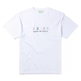 Aries Arise United Colours Of Aries Embroidered T-Shirt