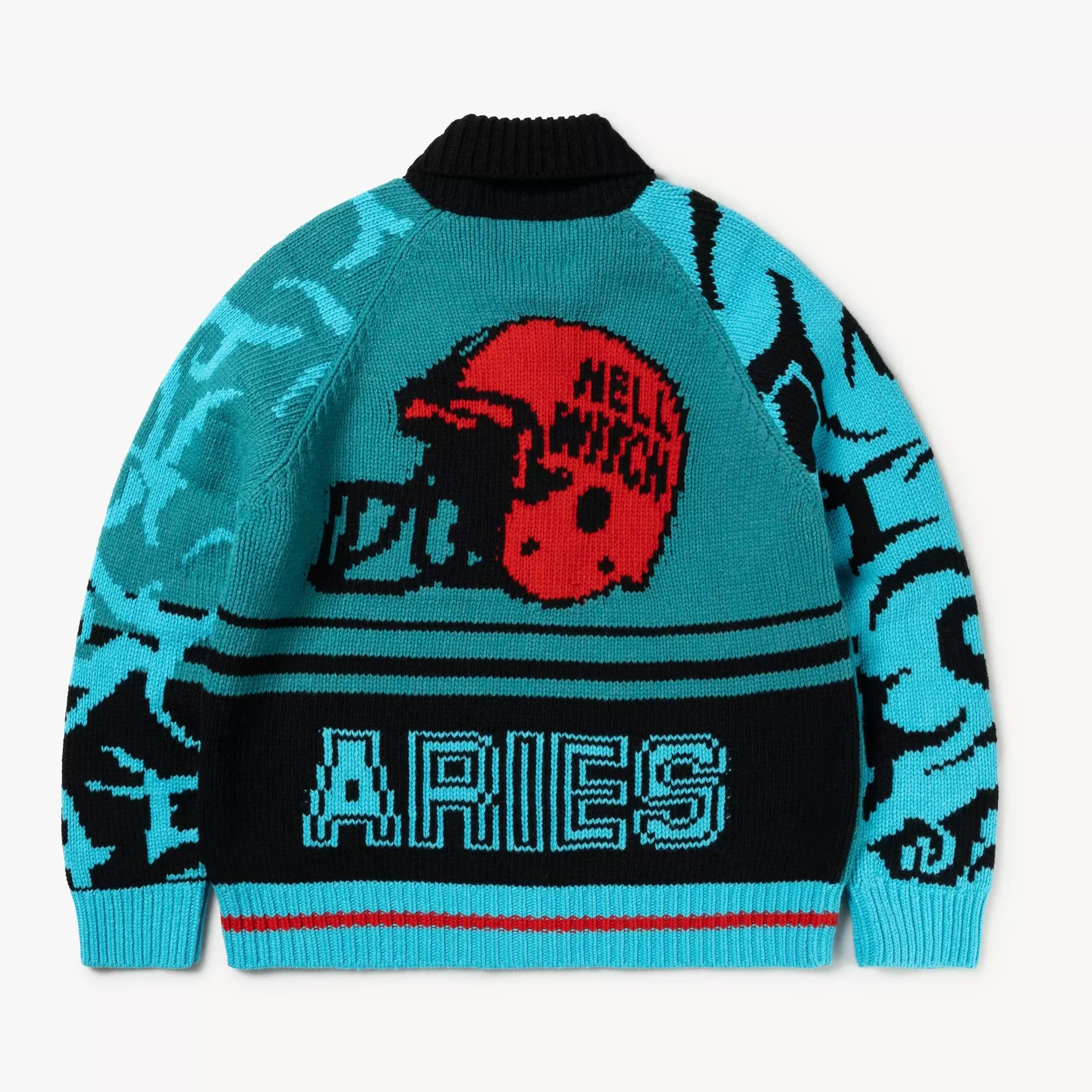 Aries Arise Varsity Zip Thru Knit