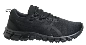 Asics Gel-Quantum 90 Black Low Lace Up Running Trainers - Womens