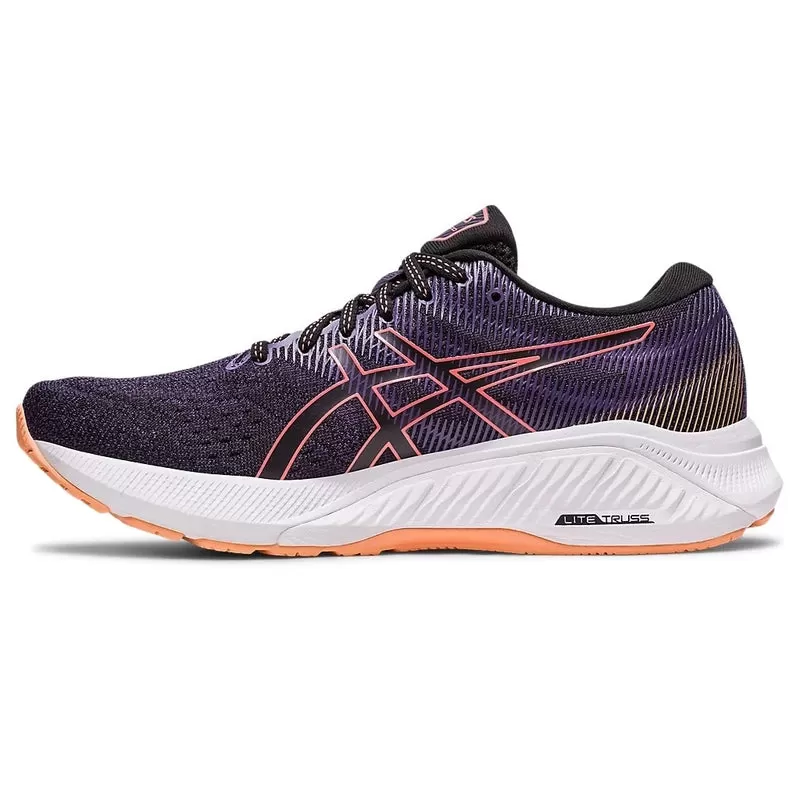 Asics Women's GT-4000 3 Road Running Shoes - (002)Black/Papaya