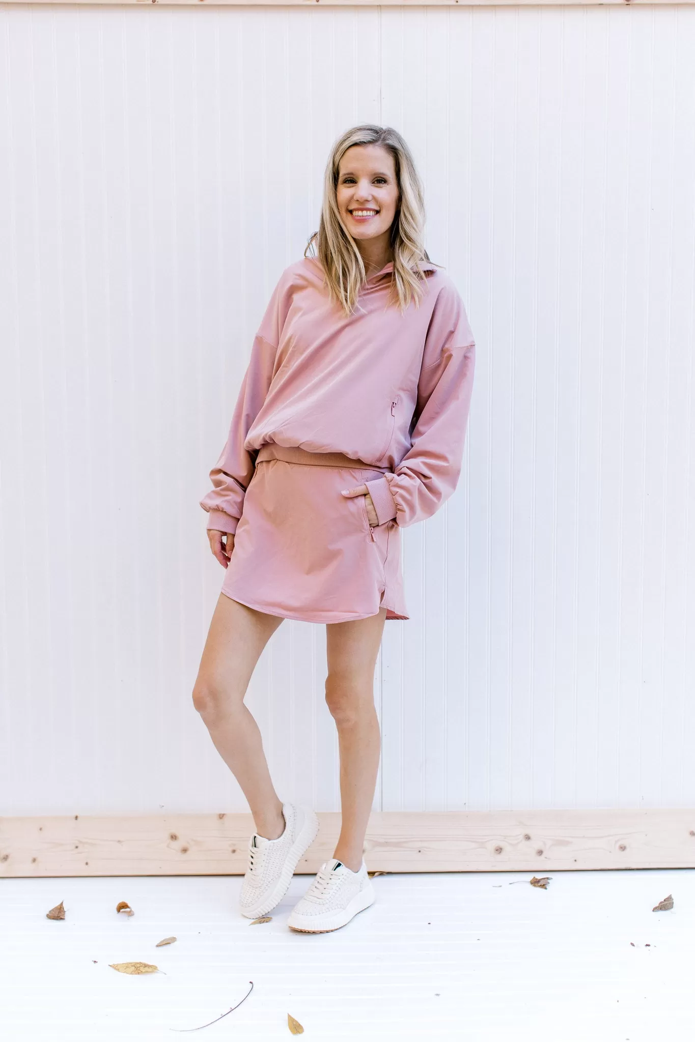 Athleisure Dusty Pink 1/4 Zip