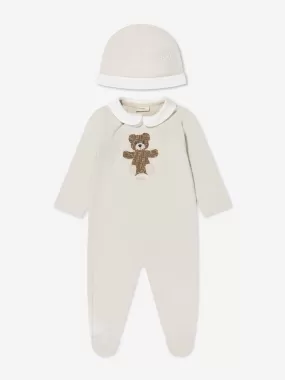 Baby Bear Babygrow Gift Set (2 Piece) in Beige