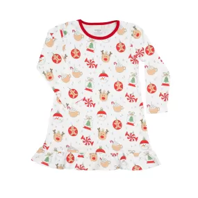 Baby Noomie - Christmas Ornaments Dress