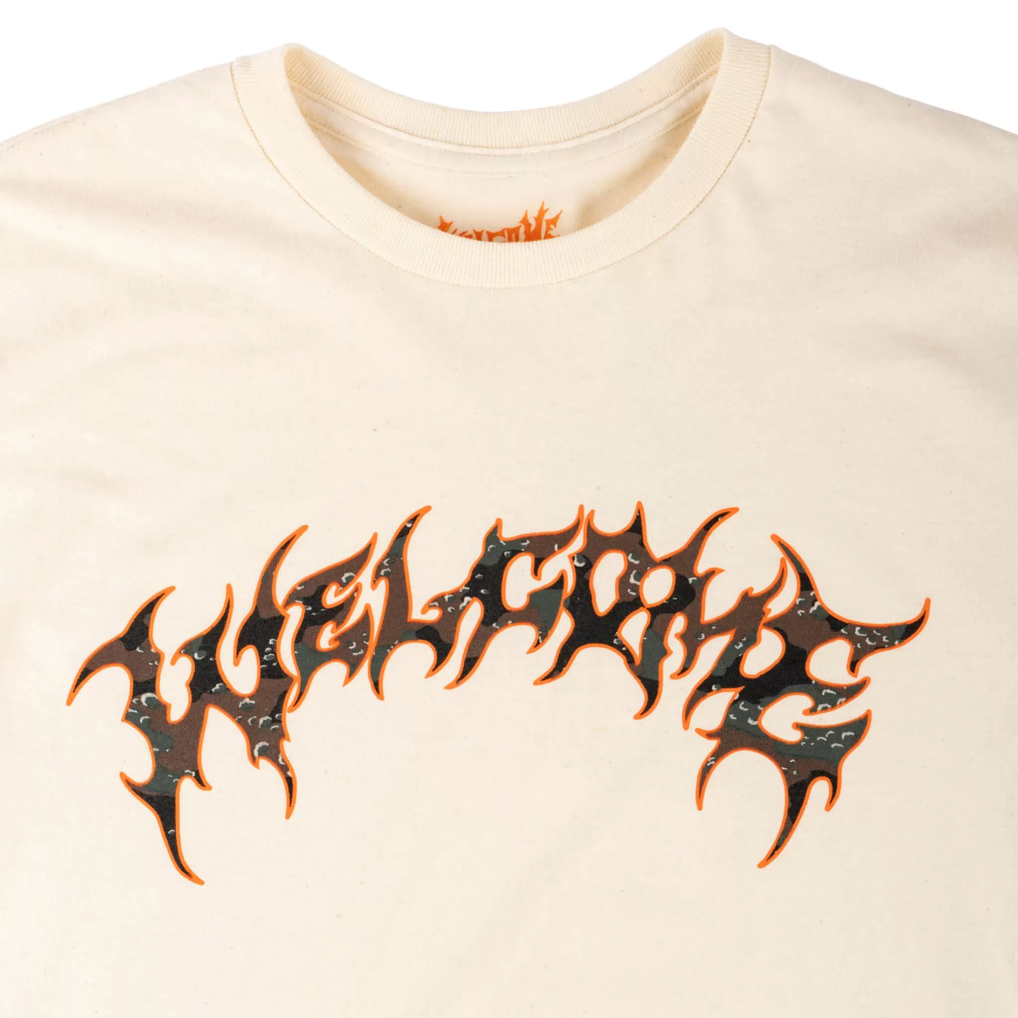 Barb Fill Printed Tee - Bone/Camo