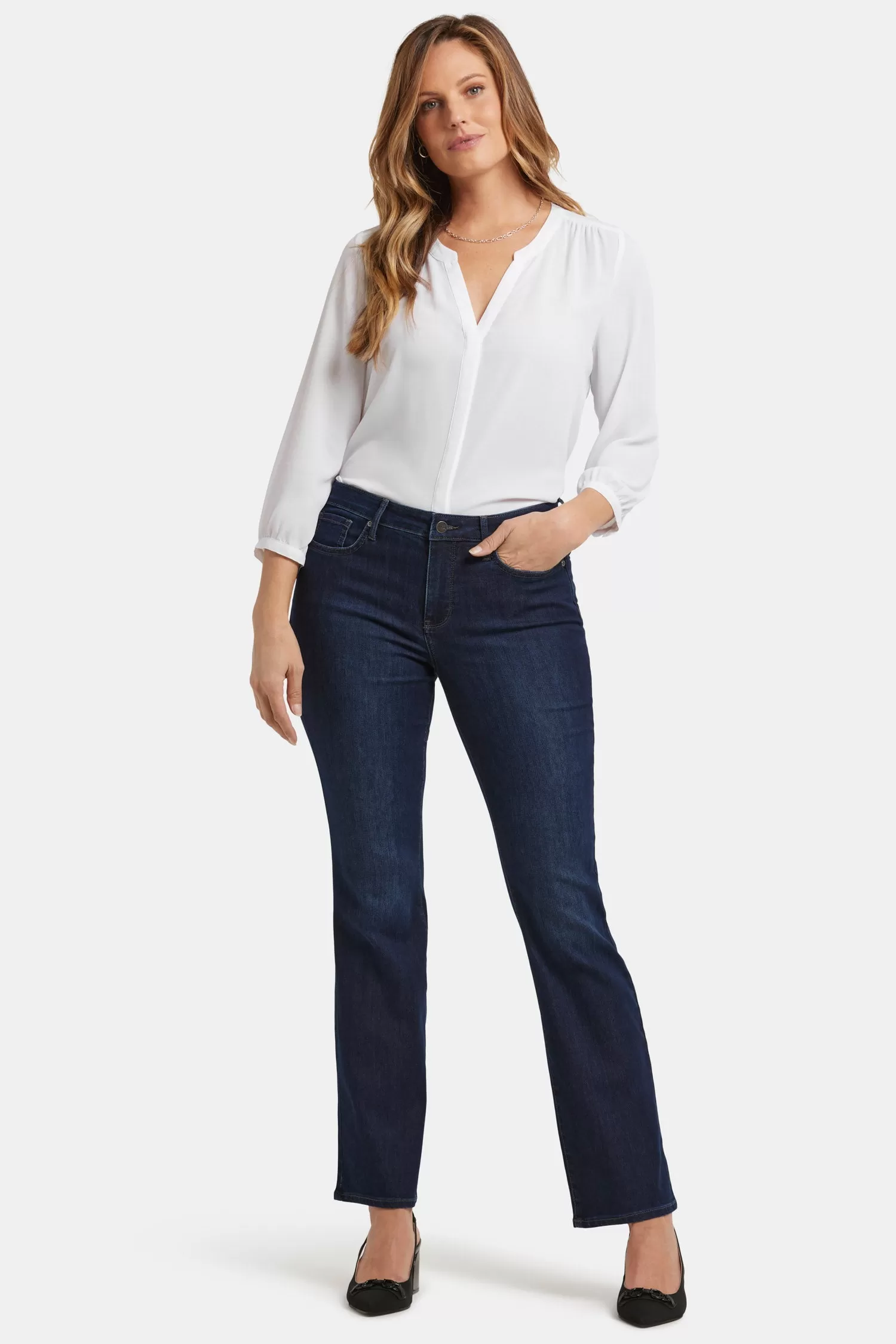 Barbara Bootcut Jeans - Burbank Wash