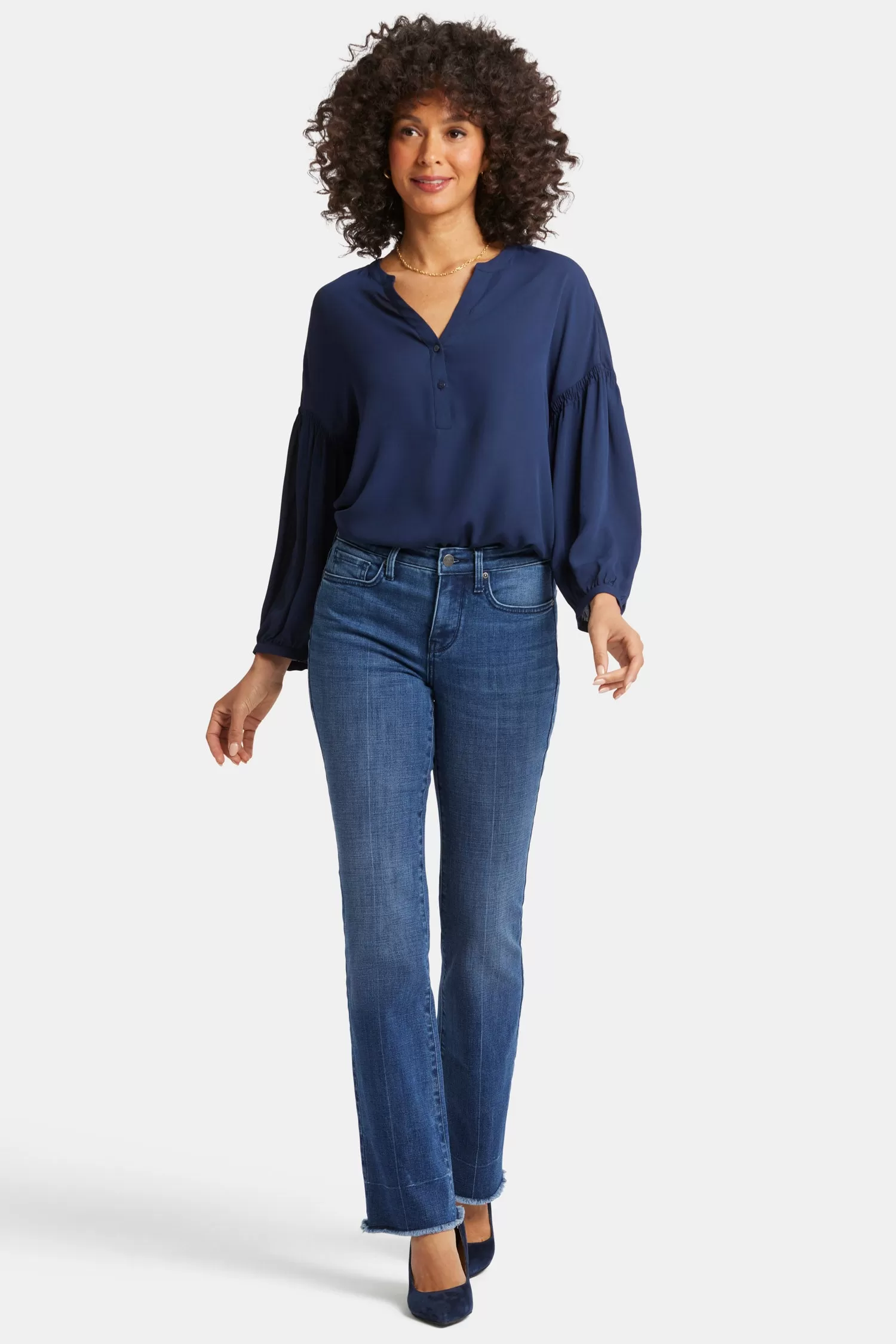 Barbara Bootcut Jeans - Dark River