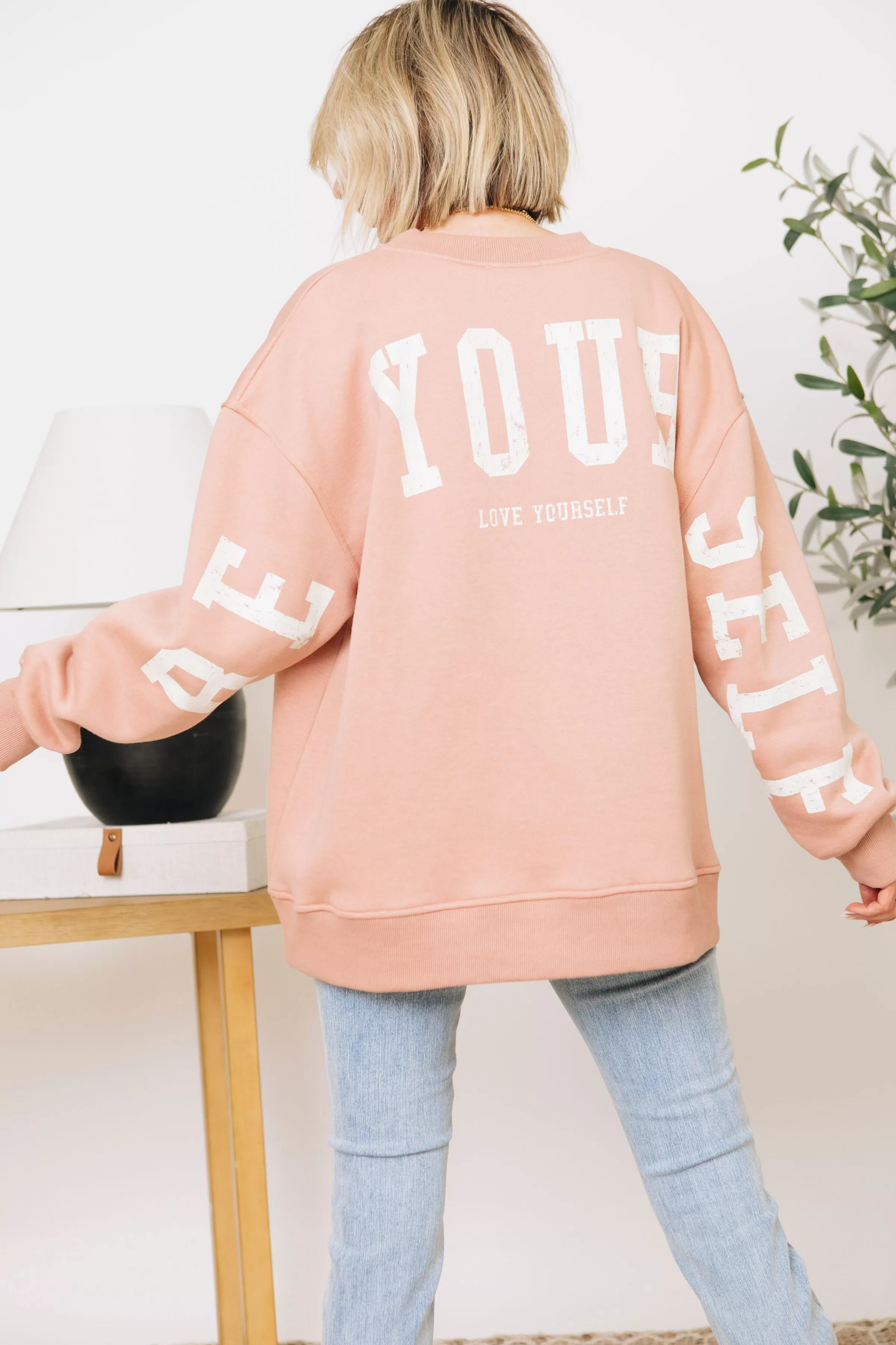 Be Yourself Oversized Sweatshirt (S-3XL)