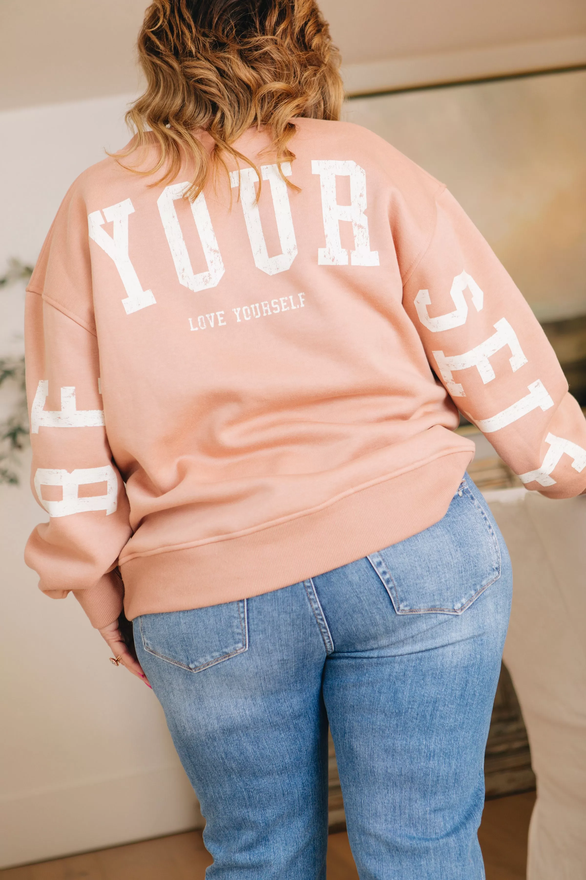 Be Yourself Oversized Sweatshirt (S-3XL)