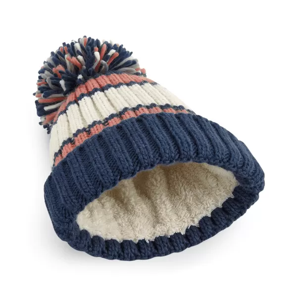 Beechfield Hygge Striped Beanie