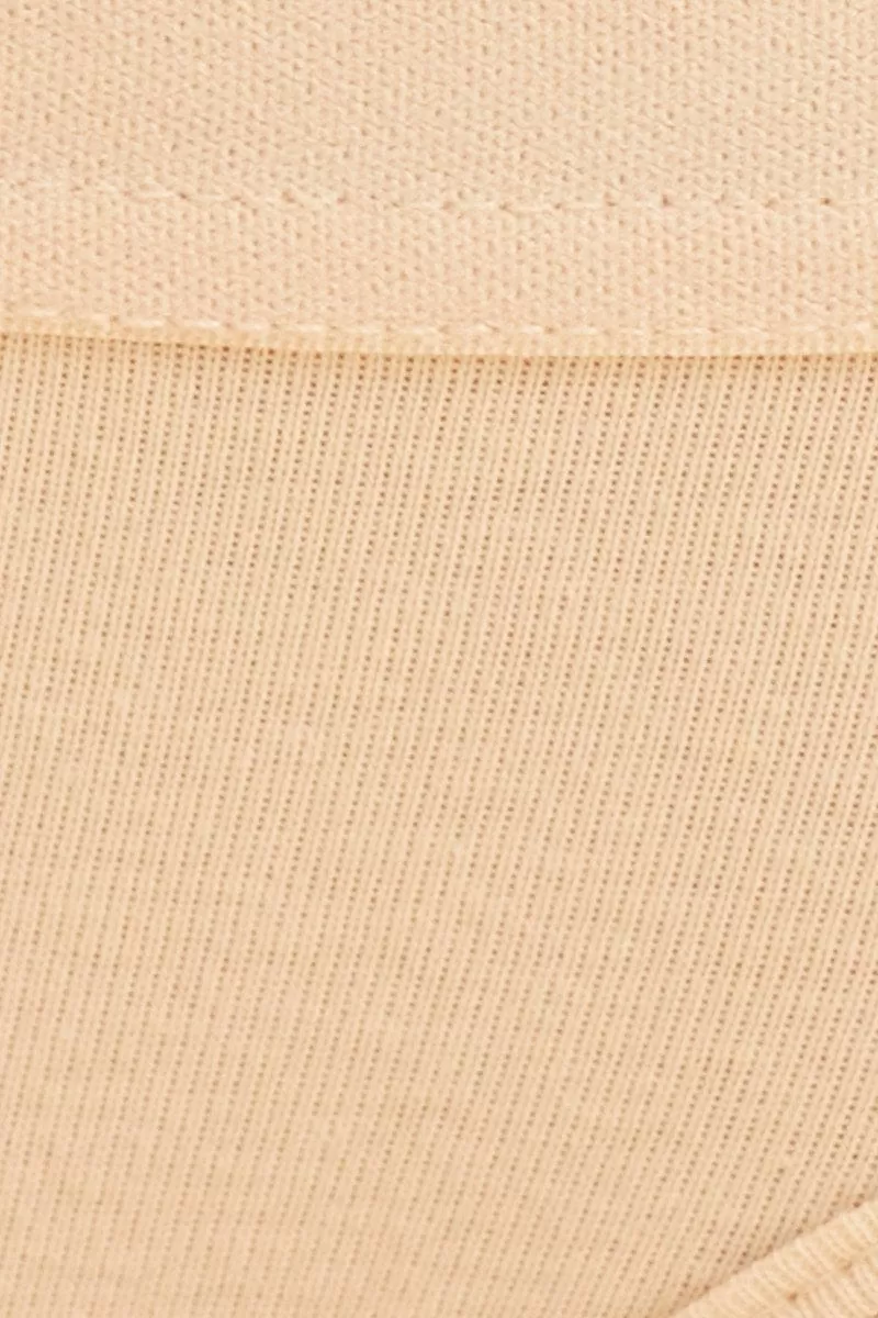 Beige Cotton G-String