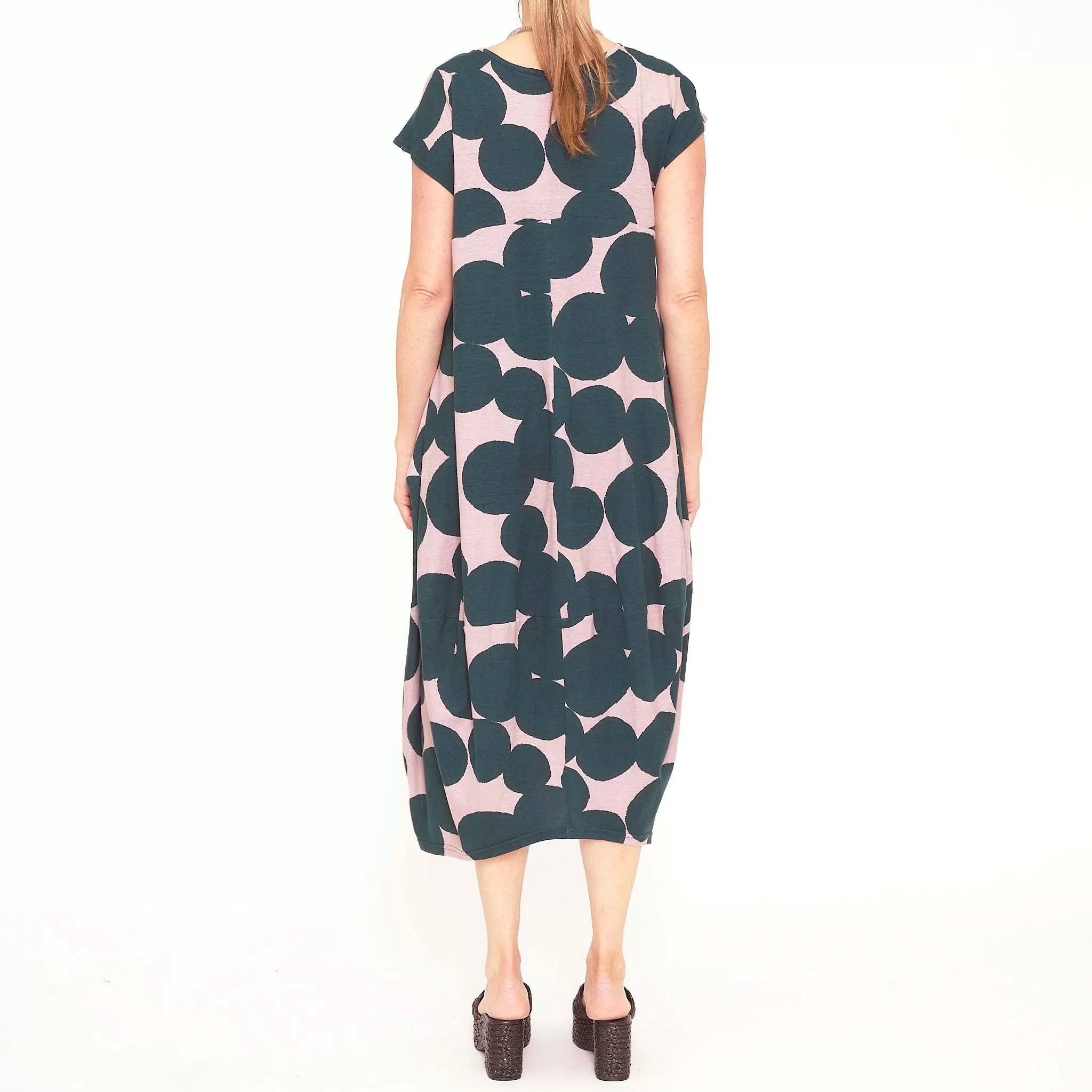 Bertie Teal Spot Dress