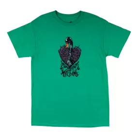 Black Swan Tee - Kelly Green