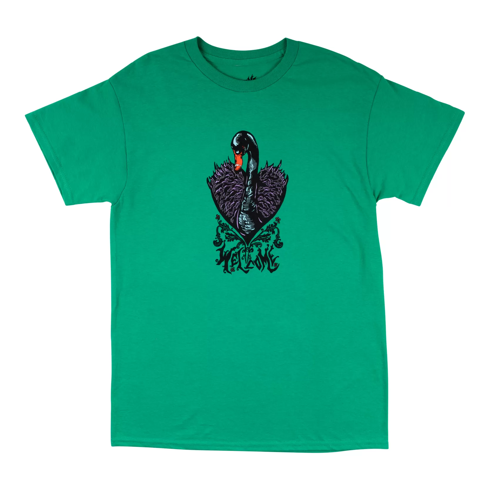 Black Swan Tee - Kelly Green