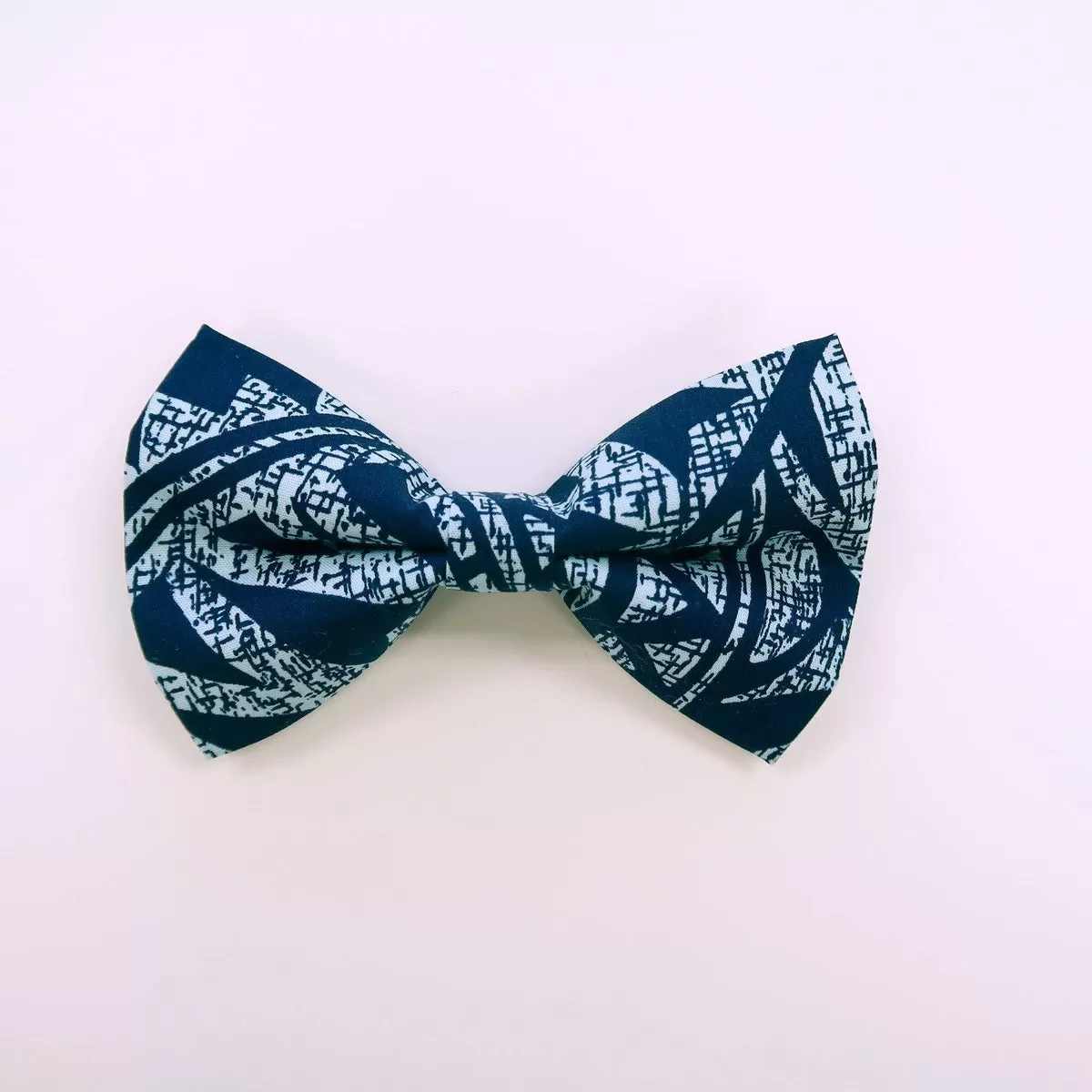 Blue Dog's Collar Bow Tie