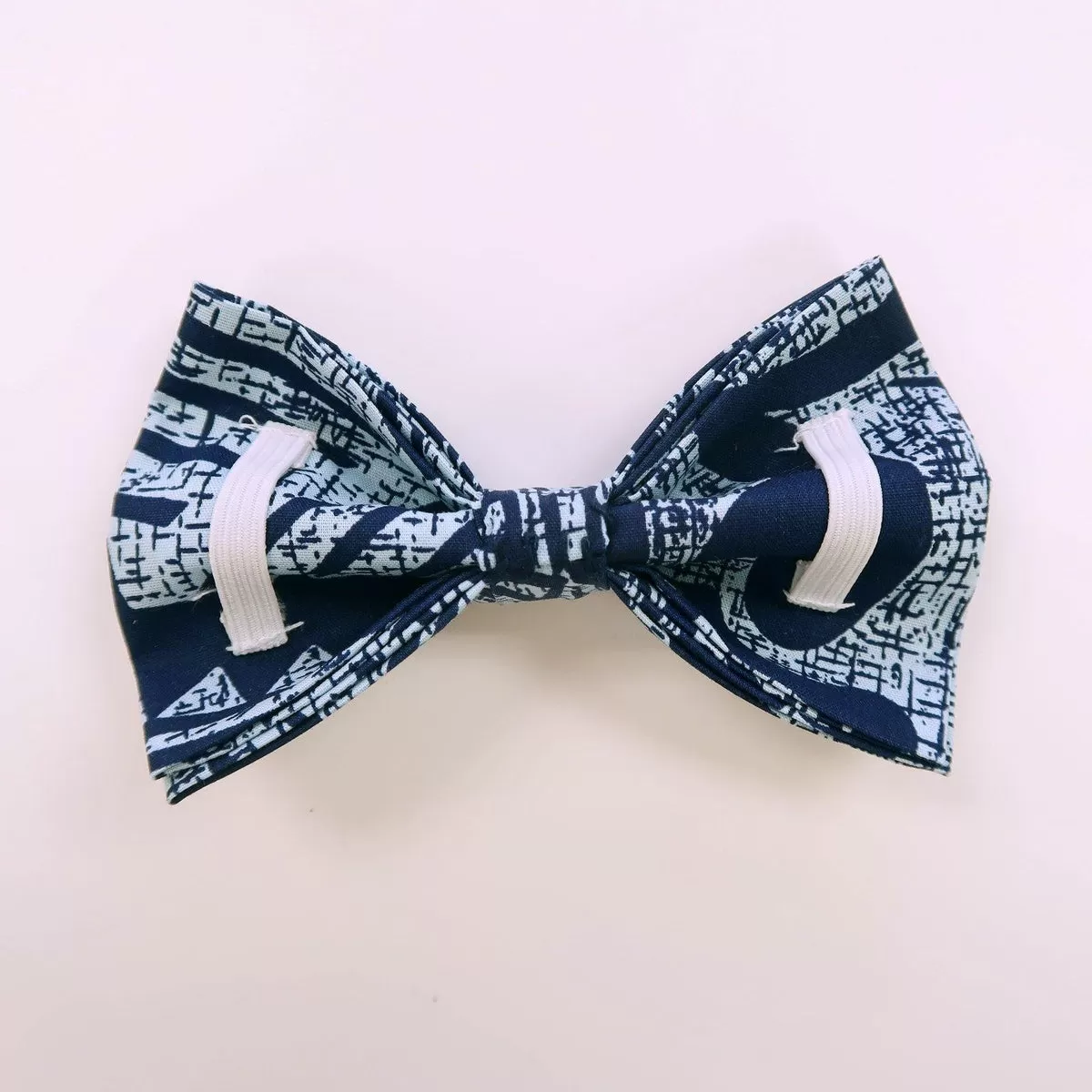 Blue Dog's Collar Bow Tie