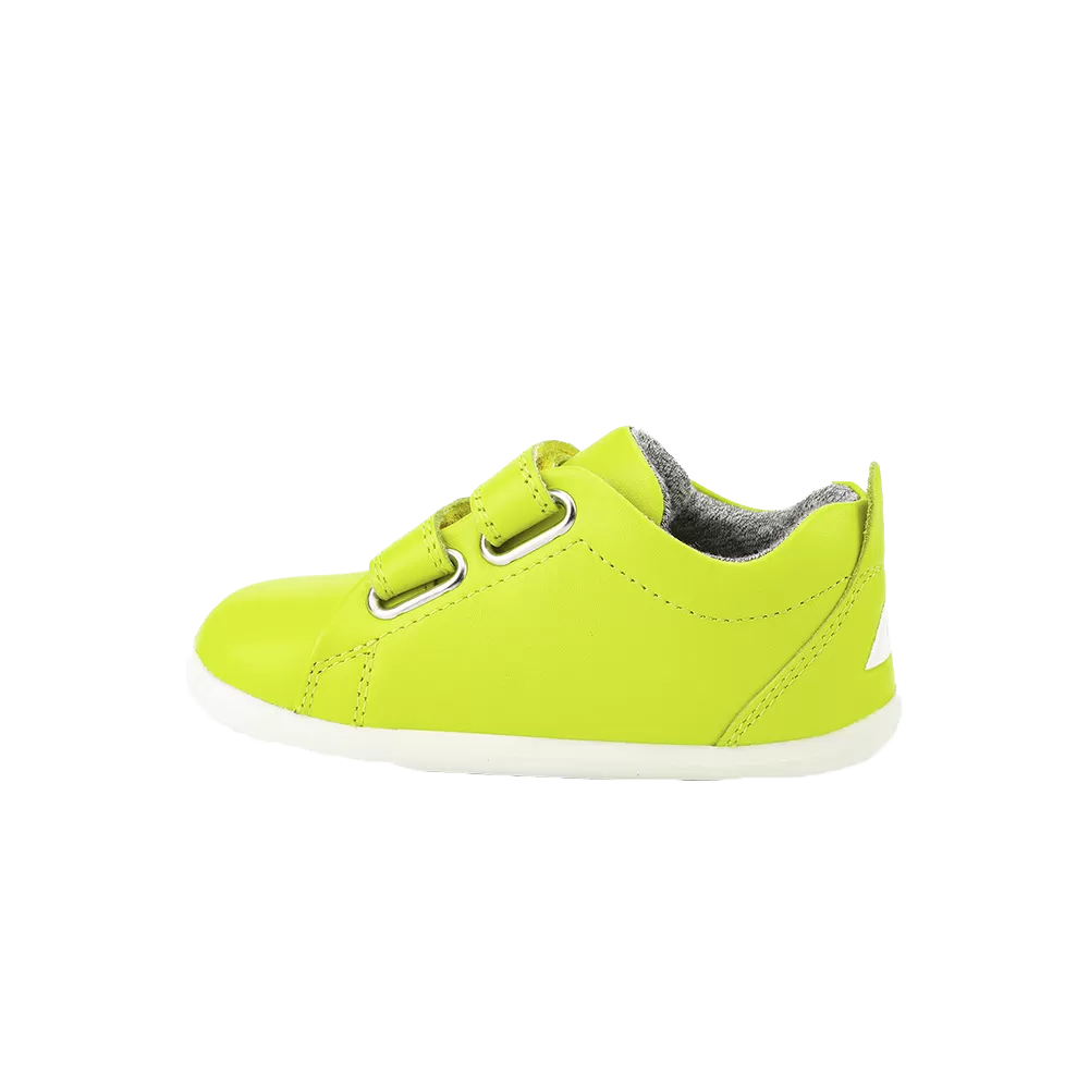 Bobux Step Up Grass Court Lime Trainer