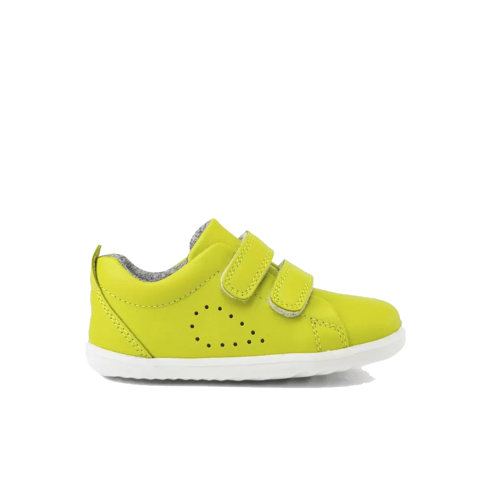 Bobux Step Up Grass Court Lime Trainer