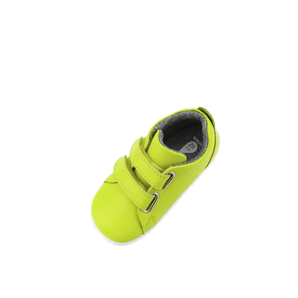 Bobux Step Up Grass Court Lime Trainer