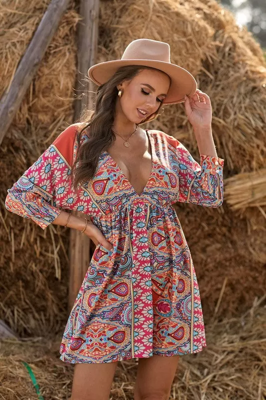 Bohemian Beach Babe Dress