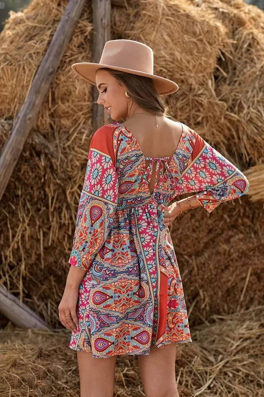 Bohemian Beach Babe Dress