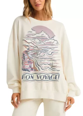 Bon Voyage Sunday Sweatshirt