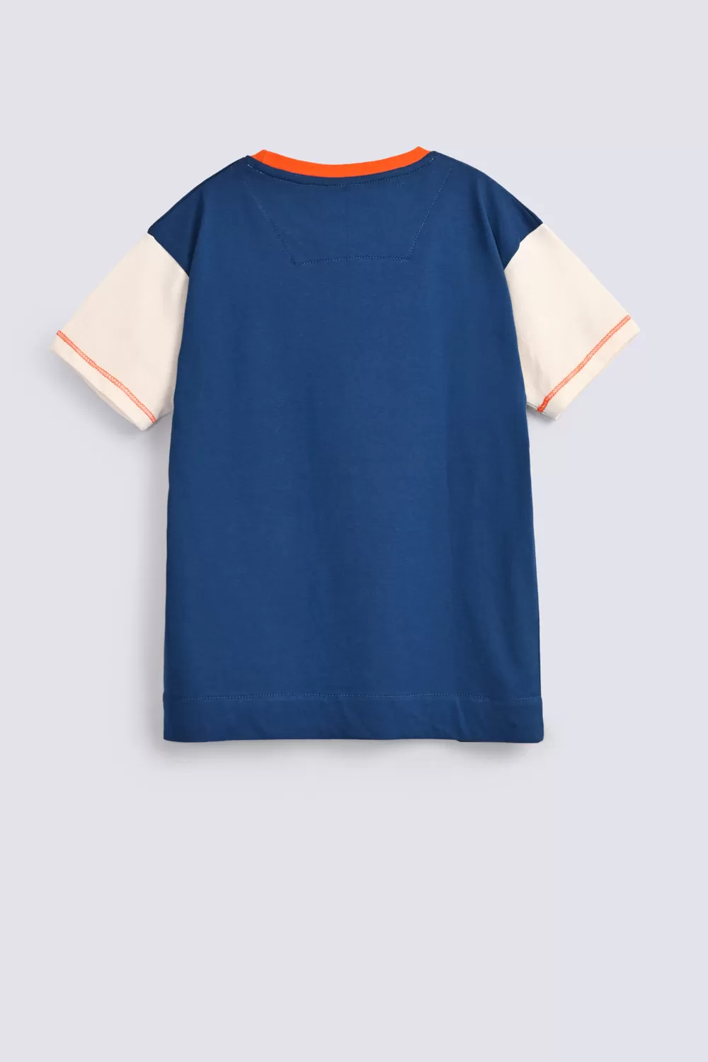 BOYS CONTRAST SLEEVE TEE