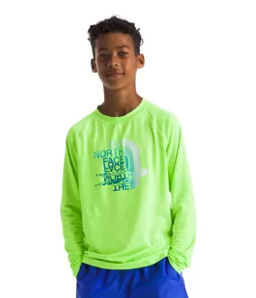 Boys' The North Face Youth Amphibious Longsleeve Sun Shirt