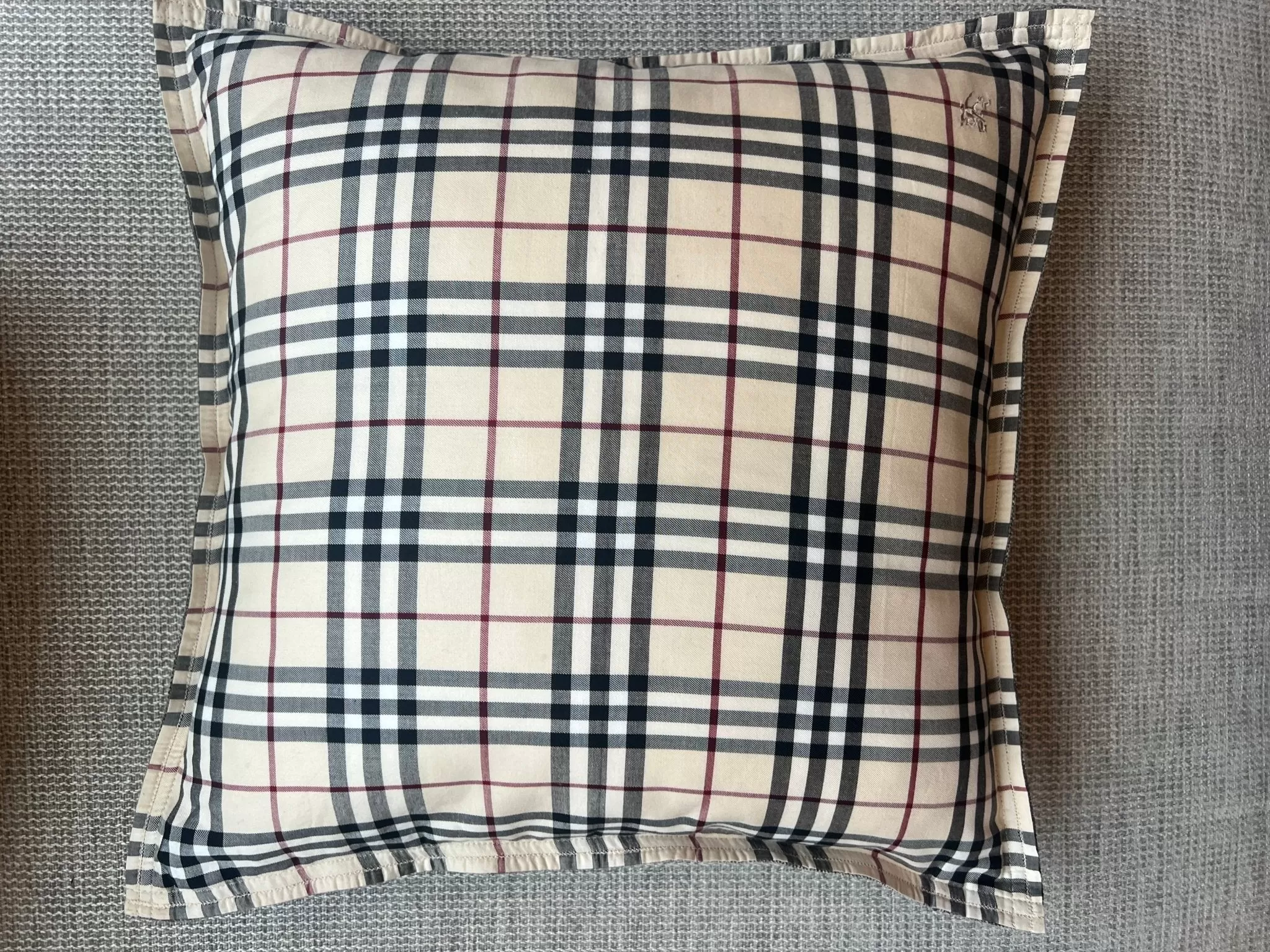 Burberry Pillows made from authentic Burberry Scarves