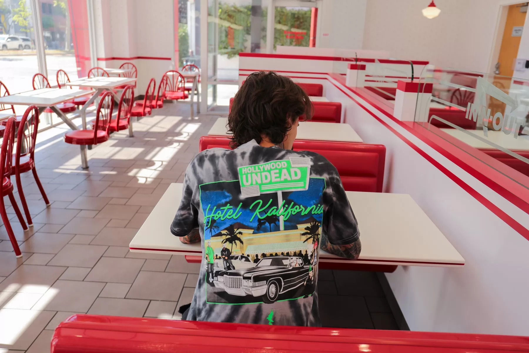 Burger Joint Tee (Cyclone Grey Dye)