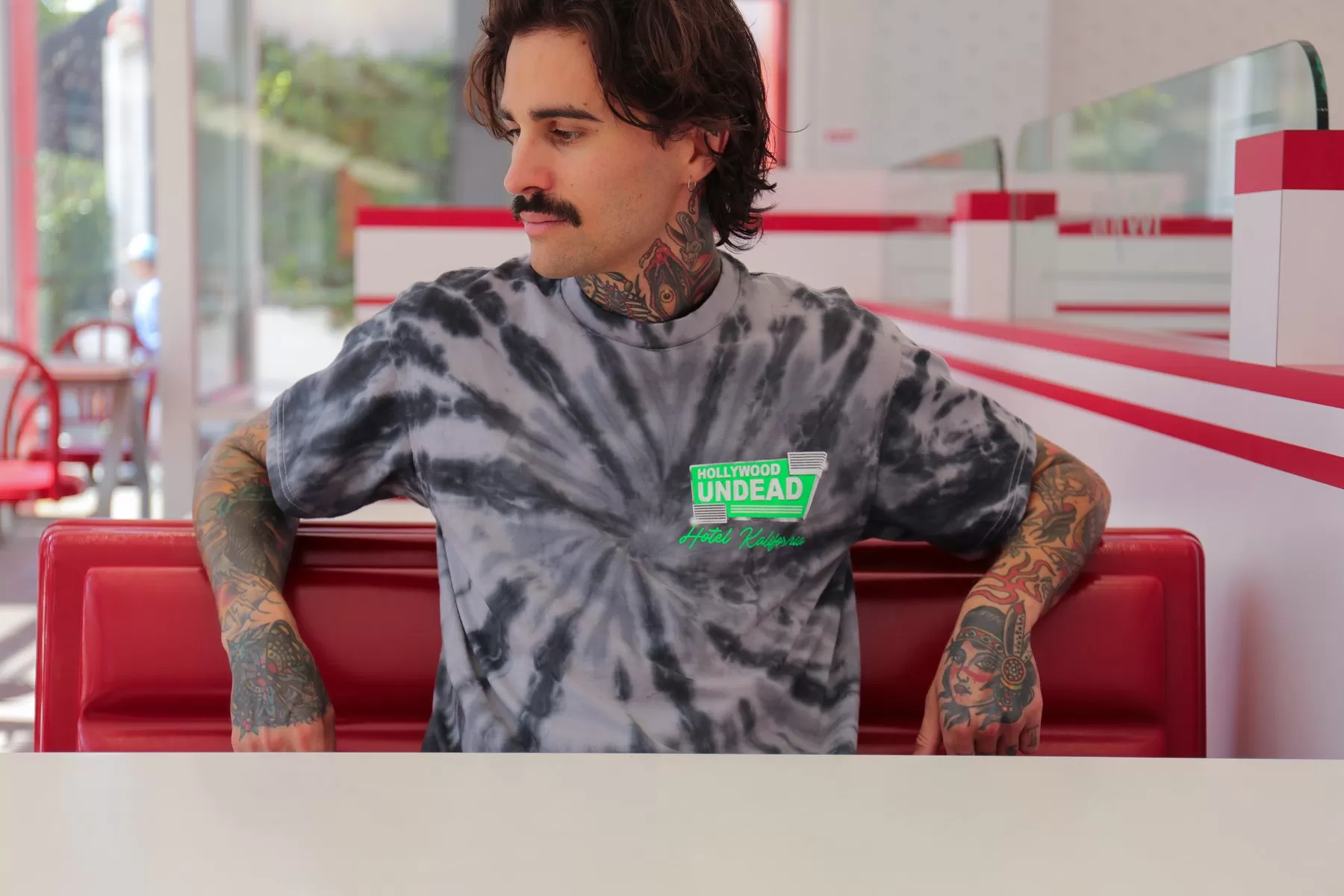 Burger Joint Tee (Cyclone Grey Dye)