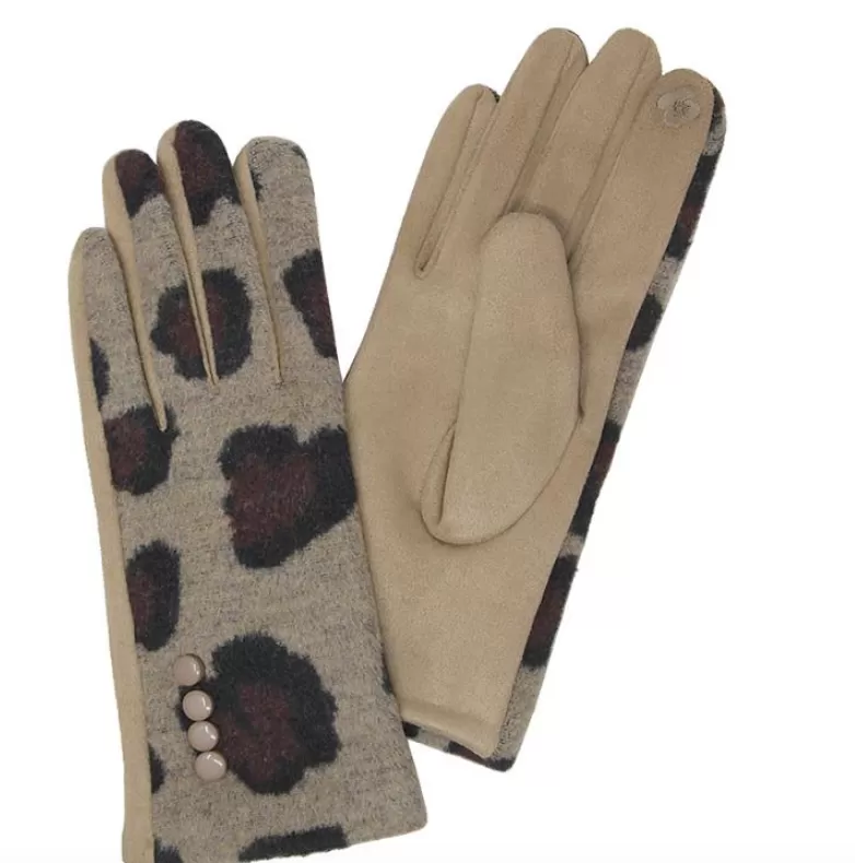 Camo Color Design Soft Gloves