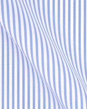 Canclini Argento Blue Stripe Shirt 3030.w110.0002.f03