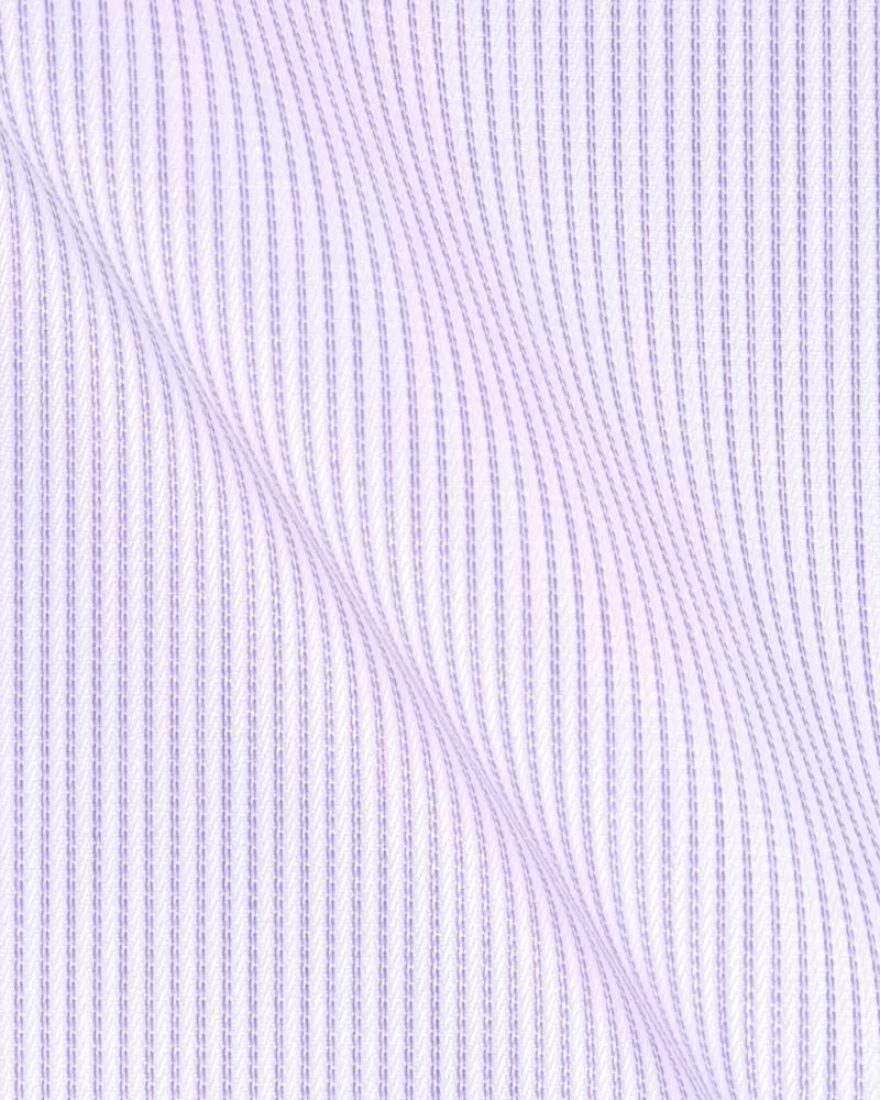 Canclini Argento Lilac Stripe Shirt 3080.w330.0031.col