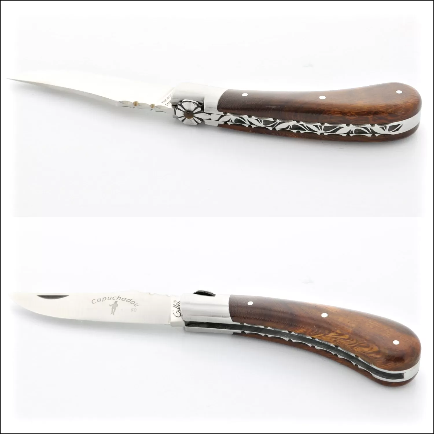 Capuchadou 10 cm Guilloche Desert Ironwood