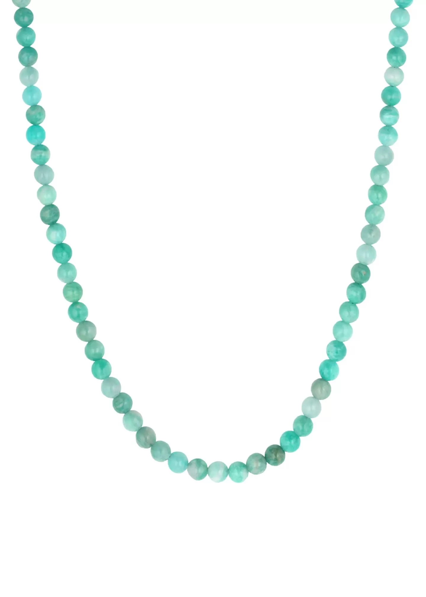 Carter Gemstone Necklace Blue Amazonite