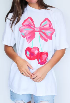 Cherries & Bows Graphic Tee