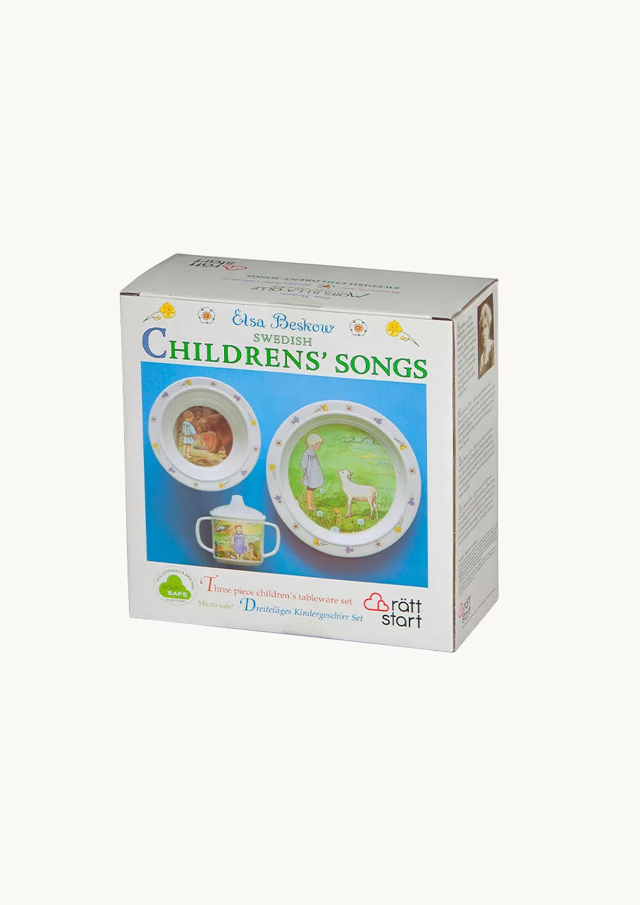 Childrens' Songs, Spisesæt 3 Dele