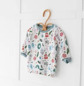 Christmas sweatshirt  last one! - 3-6 mths